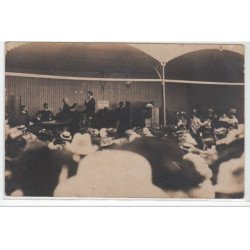 REIMS : carte photo d'un concert vers 1910 - très bon état