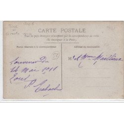 TOUL : carte photo prise en mai 1911 - très bon état