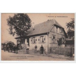 NIEDERBRUCK : café et location de voitures SCHERER - très bon état