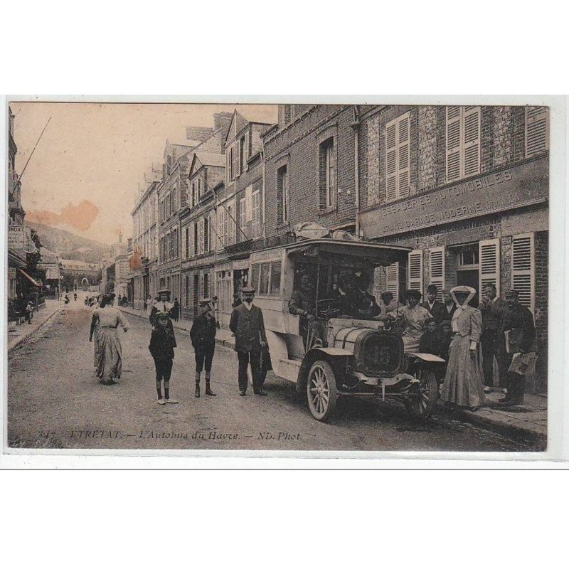 ETRETAT : l'autobus du Havre - bon état (une tache au recto)