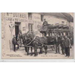 CHALIFERT : le bureau de l'omnibus (attelage) Maison DUTHEIL - très bon état