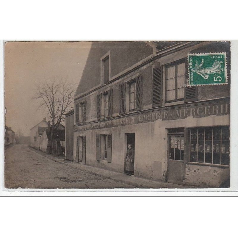 GOUVERNES : carte photo de l'épicerie GENDRET - très bon état