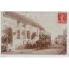CHALIFERT : carte photo du bureau de l'omnibus (attelage) Maison DUTHEIL - très bon état