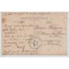 CHALIFERT : carte photo du bureau de l'omnibus (attelage) Maison DUTHEIL - très bon état