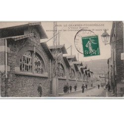 LE CHAMBON FEUGEROLLES : les grèves de 1910 - bon état (un petit manque en haut à gauche)