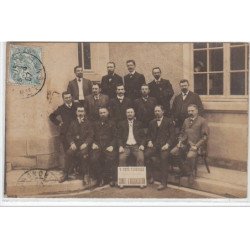 LIMOGES : carte photo du comité d'organisation de la 5ème fête fédérale en 1907  - très bon état