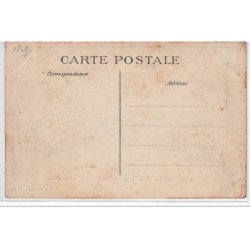 BLIGNY : le départ de l'automobile au château de Bligny - bon état (petites piqûres)