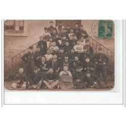 NANCY - CARTE PHOTO - Infanterie - Cordonniers 1908 - état