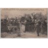 BRUYERES et MONTBERAULT : manifestation patriotique au cimetière en juillet 1919 - très bon état
