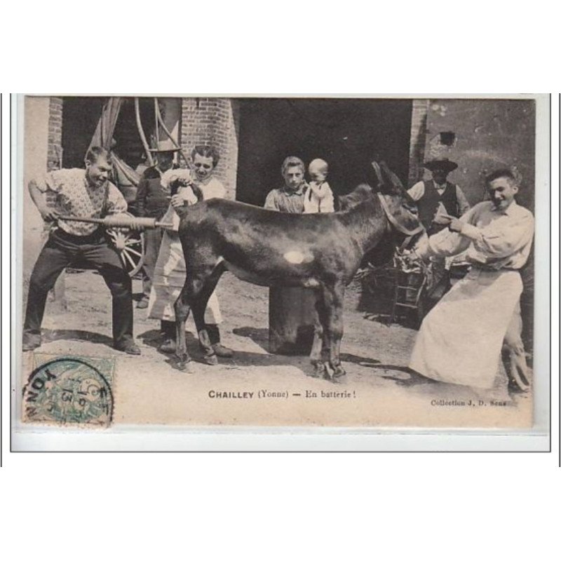 CHAILLEY : en batterie ! - très bon état