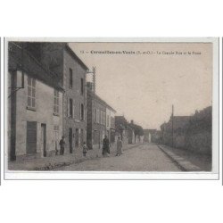 CORMEILLES EN VEXIN : la grande rue et la poste - très bon état