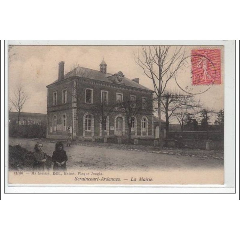 SERAINCOURT-ARDENNES : la mairie - très bon état