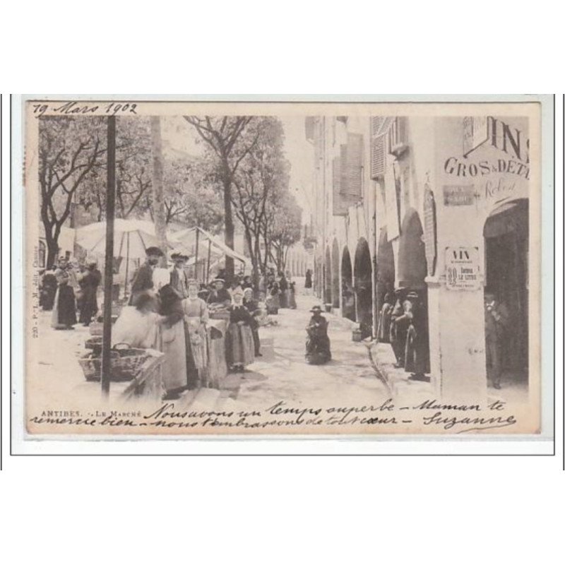 ANTIBES : le marché - très bon état