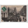 CONDE SUR NOIREAU : fête du 8 août 1909 - cavalcade de bienfaisance - le char du laboureur - très bon état