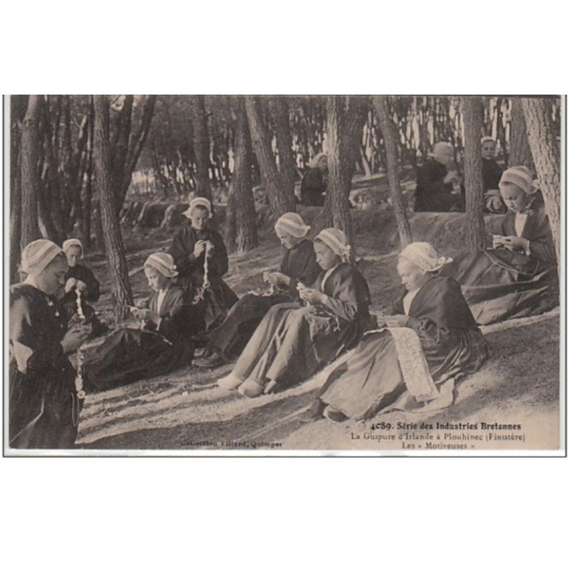 """"LES INDUSTRIES BRETONNES"""" : PLOUHINEC - la """"Guipure d'Irlande"""" - très bon état