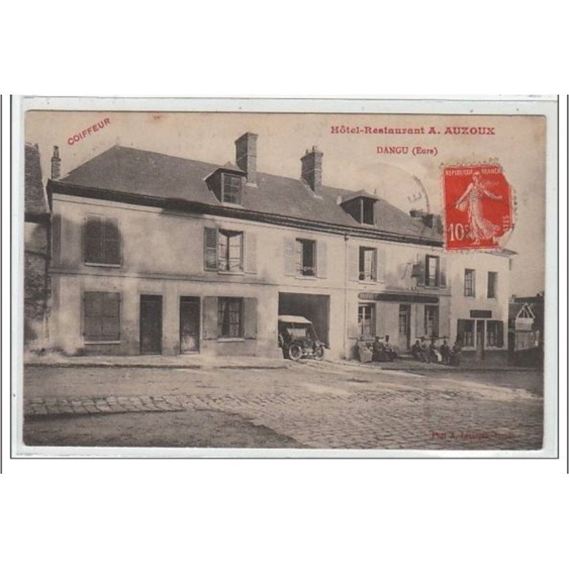 DANGU : hôtel restaurant A. Auzoux  - très bon état