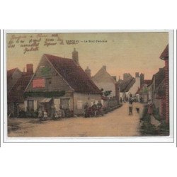 DANGEAU : le bout d'en bas - CARTE TOILEE - très bon état