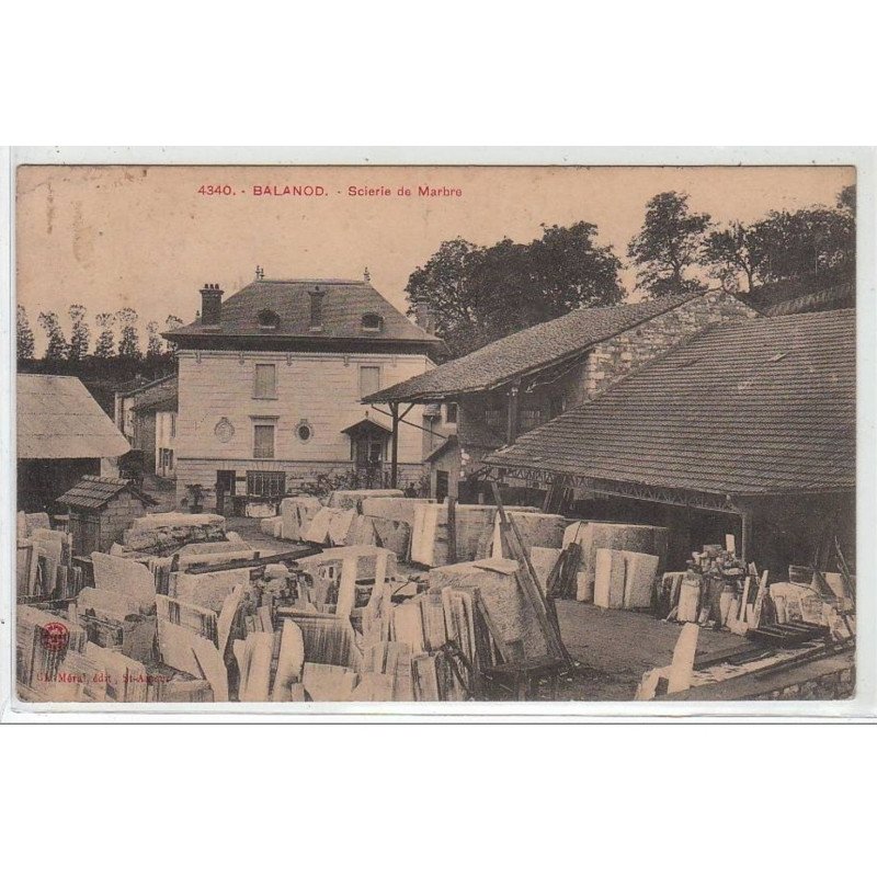 BALANOD : scierie de marbre - très bon état