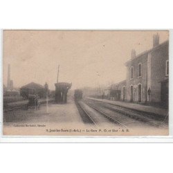 JOUE LES TOURS : la gare - très bon état