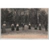 LE POULIGUEN : une partie de croquet - bon état (léger pli)