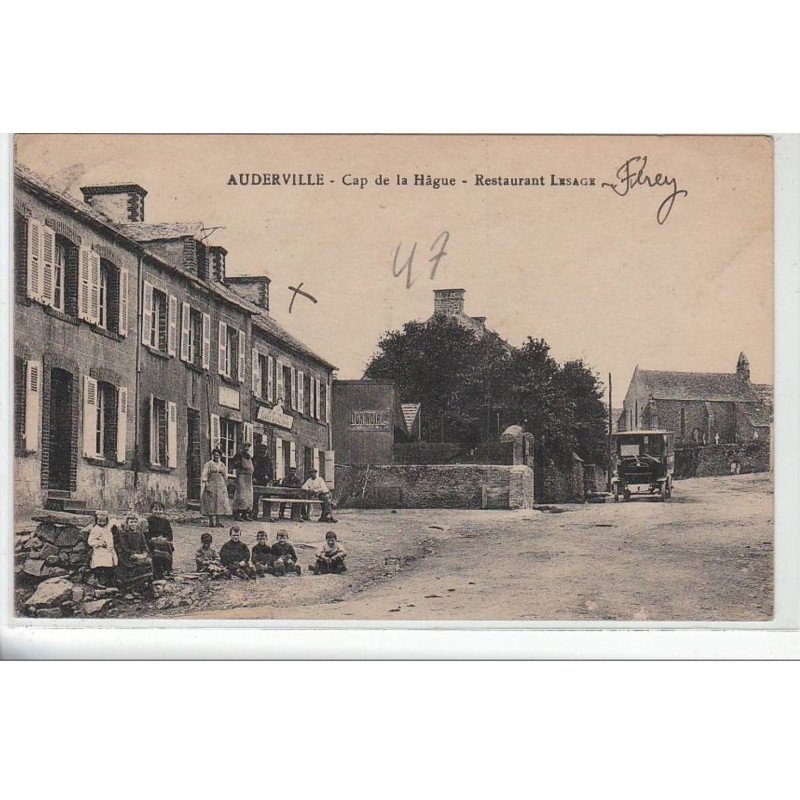 AUDERVILLE : Cap de la Hâge - restaurant Lesage - très bon état