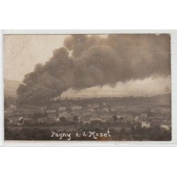 PAGNY - INCENDIE - CARTE PHOTO - très bon état