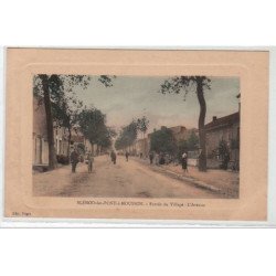 BLENOD LES PONTS A MOUSSON : entrée du village - l'avenue - très bon état