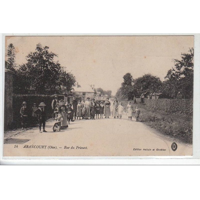 ABANCOURT : rue du Prieuré - très bon état