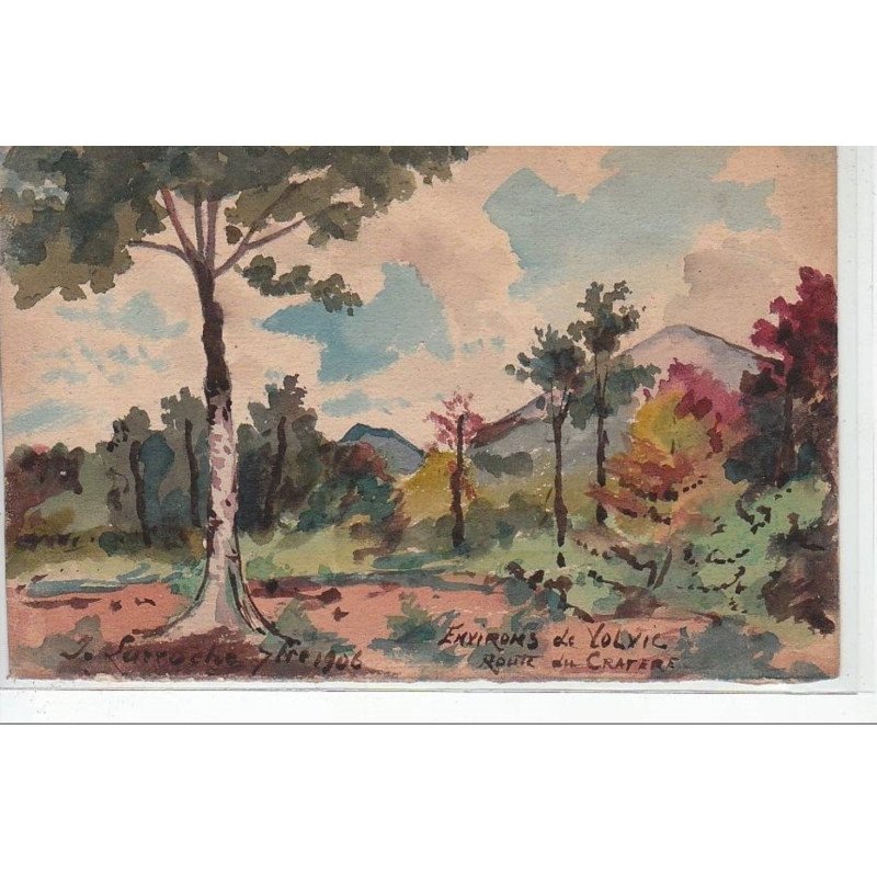 Environs de VOLVIC - Route du Cratère - très bon état