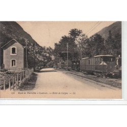 LES PYRENEES - route de PIERREFITTE à CAUTERETS - halte de Calypso - très bon état