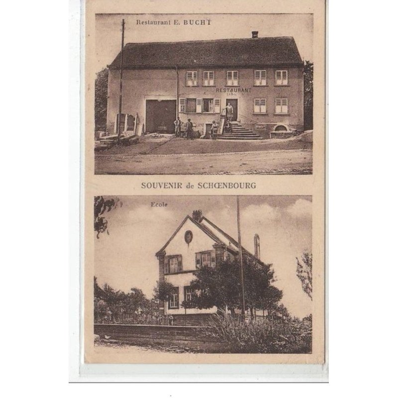 SCHOENBOURG - Souvenir de Schoenbourg - très bon état