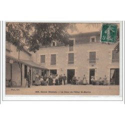 CENON : la cour de l'hôtel St Martin - très bon état