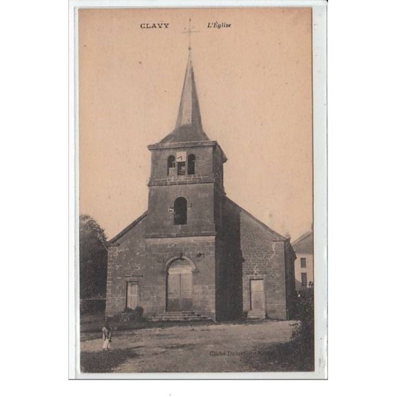 CLAVY : l'église - très bon état