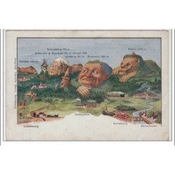 SARREBOURG - Carte illustrée signée SONS - SURREALISME - très bon état