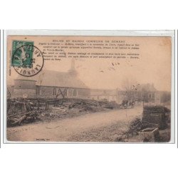 DOMMERY :  église et maison commune de Domery - très bon état