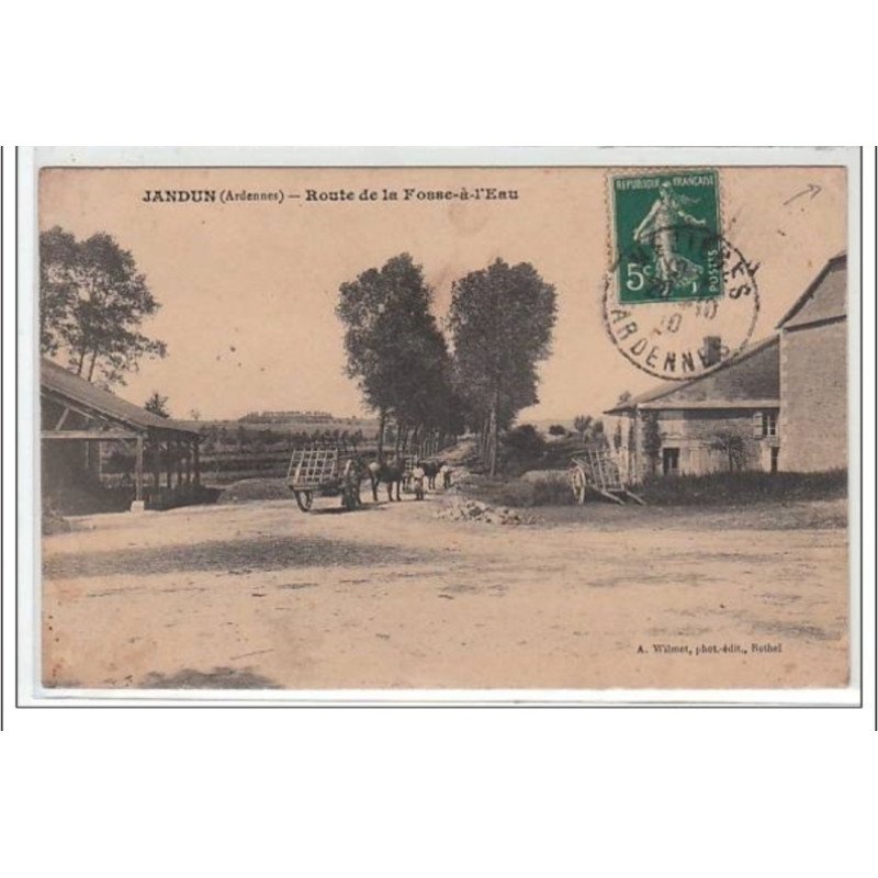 JANDUN : route de la Fosse-à-L'Eau - état