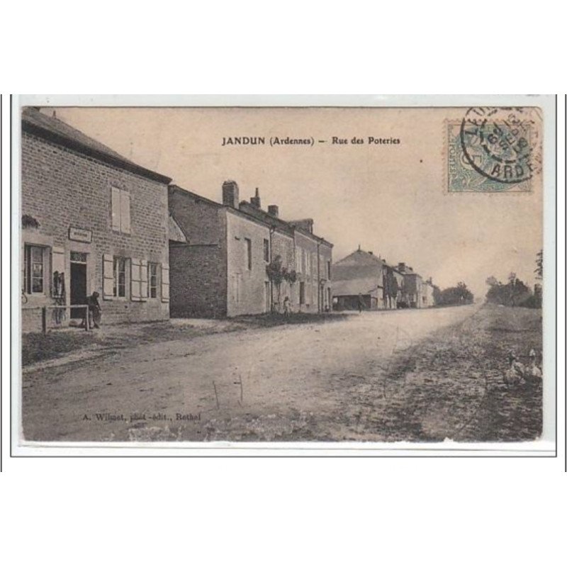 JANDUN : rue des Poteries - état