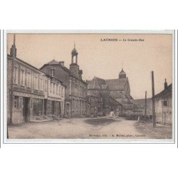 LAUNOIS : la grande rue - très bon état