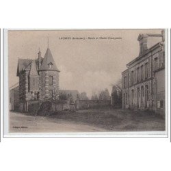 LAUNOIS : mairie et chalet champenois - très bon état