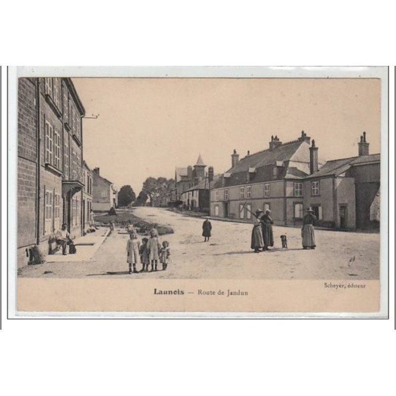 LAUNOIS : route de Jandun - très bon état