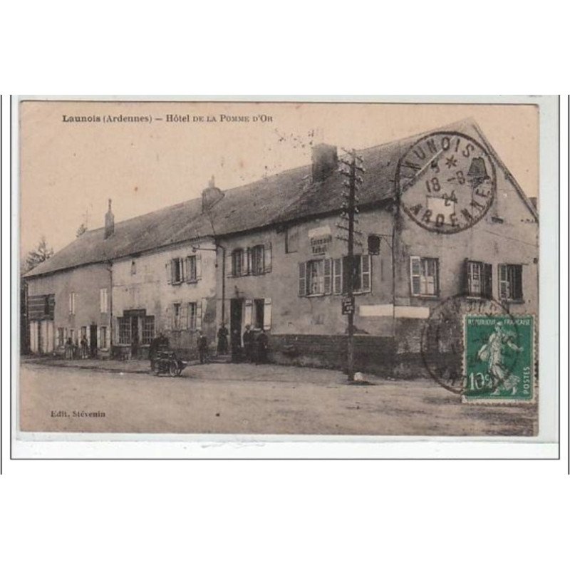 LAUNOIS : hôtel de la Pomme d'Or - très bon état