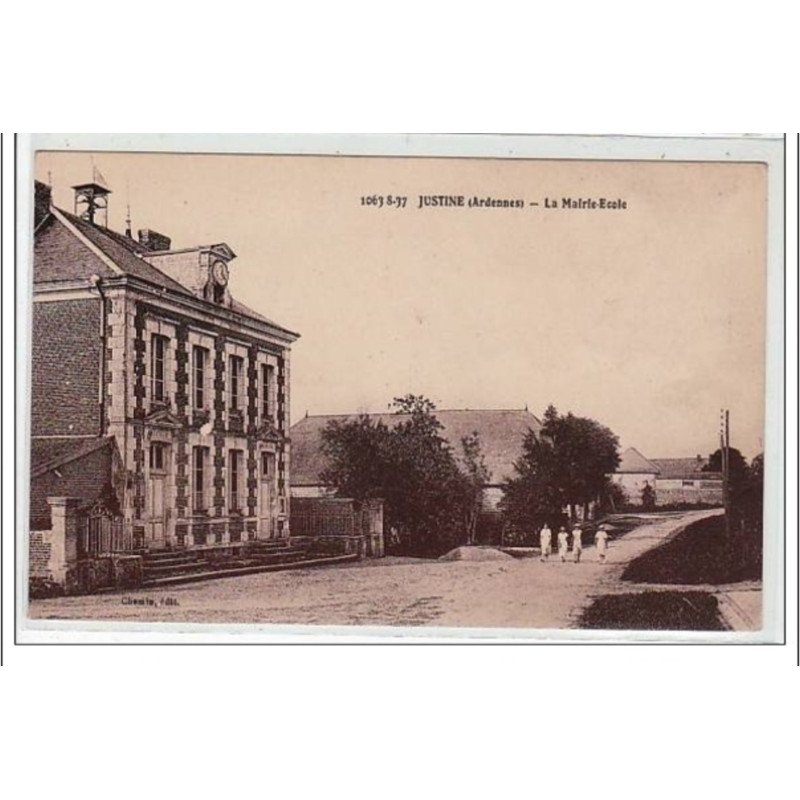 JUSTINE : la mairie-école - très bon état