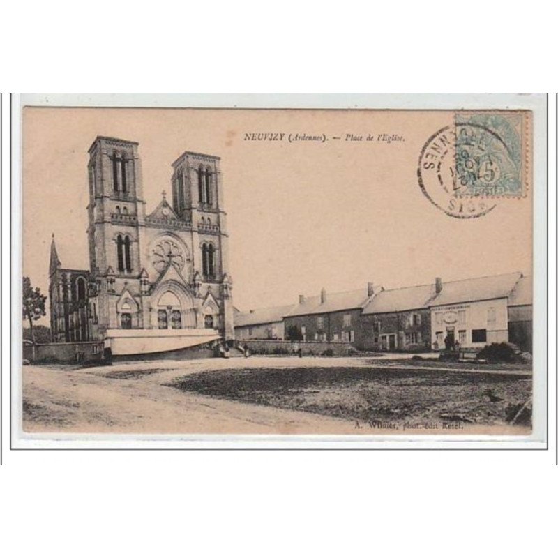 NEUVIZY : place de l'église - état