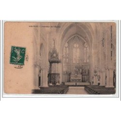 NEUVIZY : intérieur de l'église - état