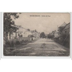 NOVION-PORCIEN : entrée du pays - état