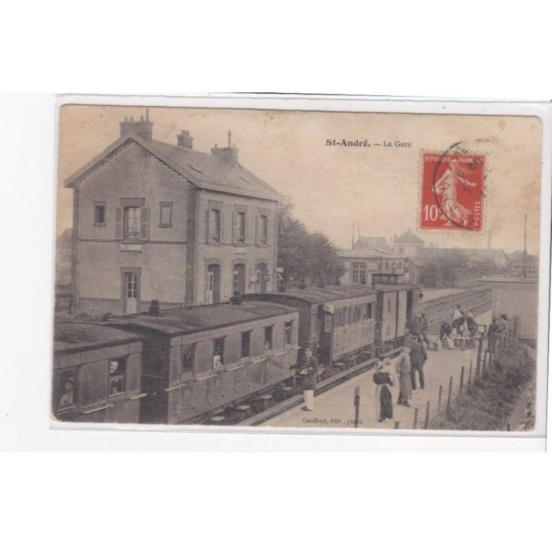 SAINT ANDRE de L'EURE - La gare - état