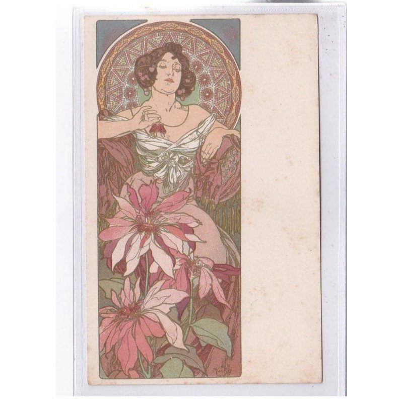 MUCHA Alphons : les pierres précieuses : rubis -  état (traces)