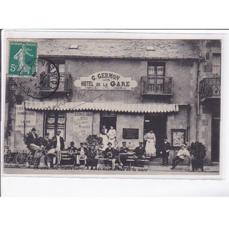 LE CROISIC - Hôtel restaurant de la gare - très bon état
