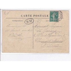 LE MONASTIER SUR GAZEILLE - Rue du Pontet et départ de l'autobus pour le Puy - très bon état