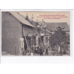 SAINTE-GENEVIEVE-DES-BOIS - Une nouvelle salle de danse en construction pour noces et banquets - état